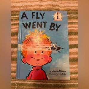 A Fly Went By Beginner Books Hardcover Mike McClintock Dr Seuss Series